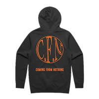 a black hoodie with the words'cnn from nothing'on it